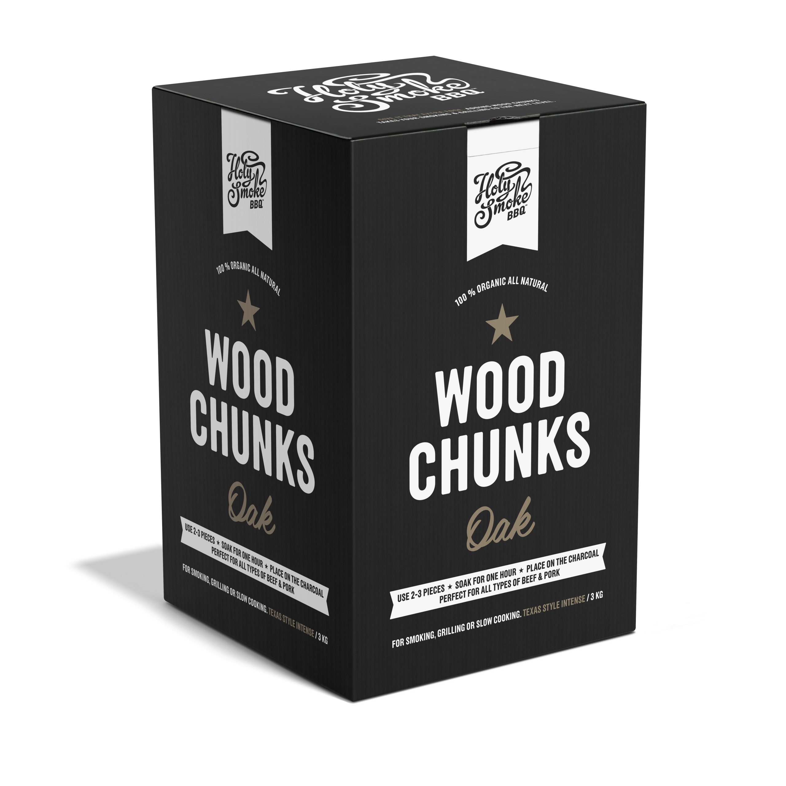 Holy Smoke BBQ Smoke Wood Chunks Oak kopen - BBQ Friends
