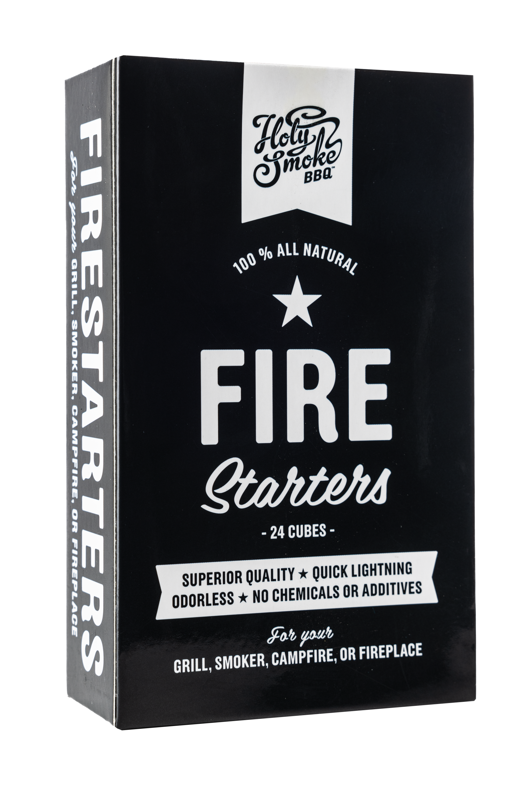 Holy Smoke BBQ All Natural Fire Starters kopen - BBQ Friends