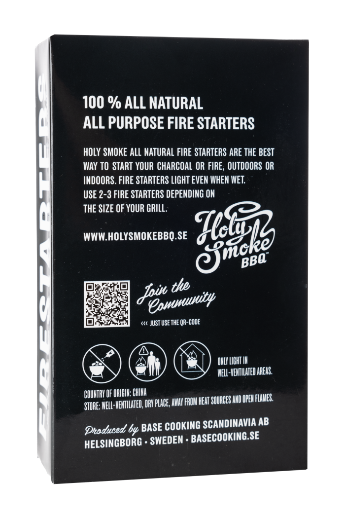 Holy Smoke BBQ All Natural Fire Starters - Afbeelding 2
