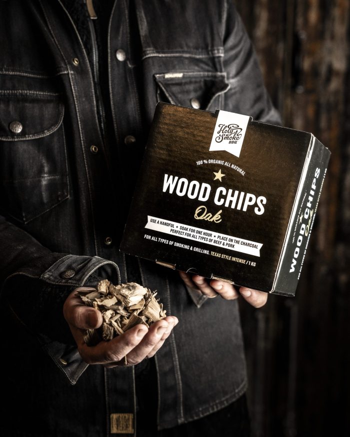 Holy Smoke BBQ Smoke Chips Oak - Afbeelding 2