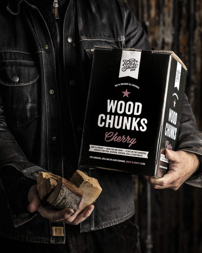 Holy Smoke BBQ Smoke Wood Chunks Cherry - Afbeelding 2