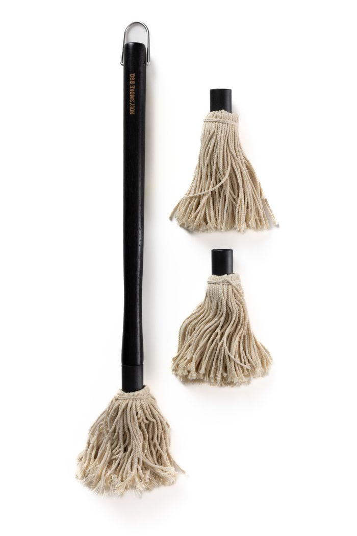 Holy Smoke BBQ Sauce Mop incl. 2 Extra Replacements Heads - Afbeelding 2