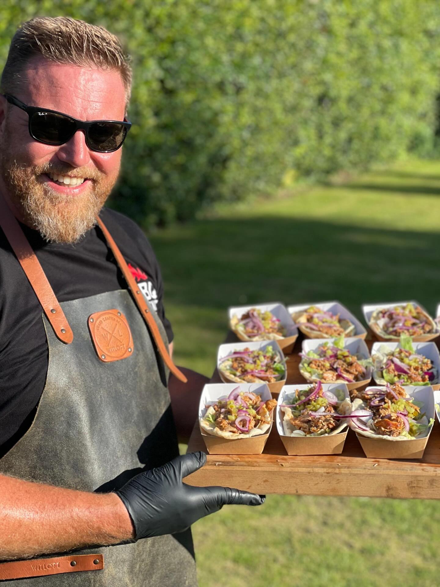 Pulled Pork serveren Jeroen Kok