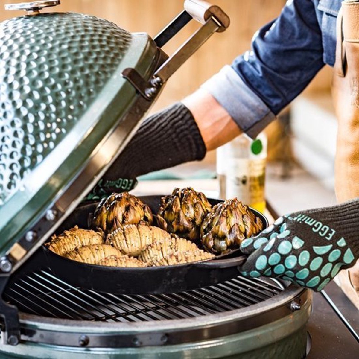 BBQ handschoen EggMitt - Big Green Egg - Afbeelding 4